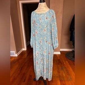 New Natalie Martin Alex dress $395 Andromeda Turquoise